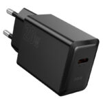 Φορτιστής Ταξιδίου Hoco N68 Nuevo με 1 Εξόδο Φόρτισης USB-C PD20W 5V 3.0A  Μαύρος
