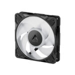Arctic P12 Pro A-RGB Black REVERSE 120mm 3000 RPM PWM case fan - Image 3