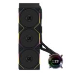 Lian Li HydroShift II LCD-C 360 RGB TL fan Black  - AIO CPU Liquid Cooler with TL RGB Fans - Image 2