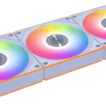 Lian Li UNI RGB FAN CL WIRELESS 120mm White - (3pcs) - W/ controller - Static Pressure