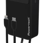 POWERTECH power bank PT-1504 με καλώδια & οθόνη