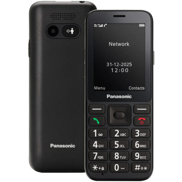 Panasonic KX-TU250EXB 4G 2.4" 1500mAh με πλήκτρο SOS