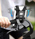 USAMS βάση ποδηλάτου για smartphone US-ZJ053, λαστιχένια, μαύρη - Image 4