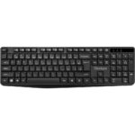 Aσύρματο Πληκτρολόγιο Yenkee YKB 2020CS με Χαμηλού Προφίλ Αθόρυβα Πλήκτρα και LED Ένδειξη Μπαταρίας Μαύρο - Image 2