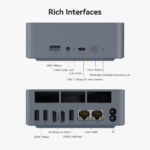 BEELINK mini PC EQi12-D4, Intel i3-1220P, 16GB, 500GB M.2, Windows 11 Pro - Image 6