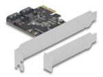 DELOCK κάρτα επέκτασης PCIe σε 2x SATA 90431