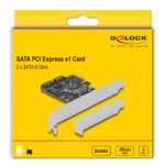 DELOCK κάρτα επέκτασης PCIe σε 2x SATA 90431, 6Gb/s - Image 5