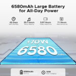 6580mAh