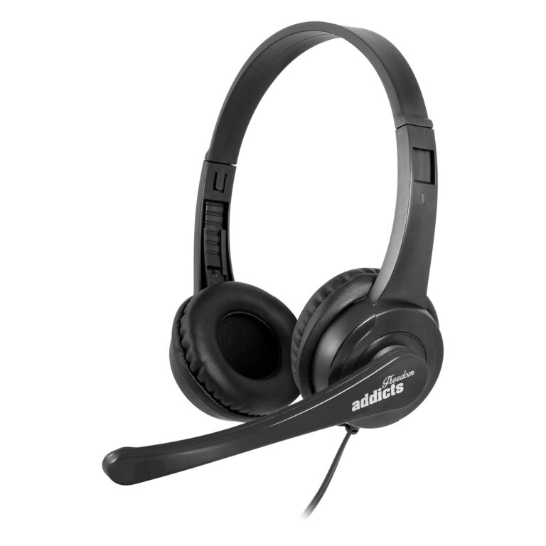 HEADSET NGS [VOX505] USB STEREO with VOLUME CONTROL