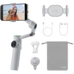 Insta360 Flow 2 Pro Creator Bundle (Gray) A.I. Powered Gimbal Stabilizer for Smartphone