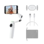 Insta360 Flow 2 Standard Bundle White - A.I. Powered Gimbal Stabilzer for Smartphone USB-C - Image 2