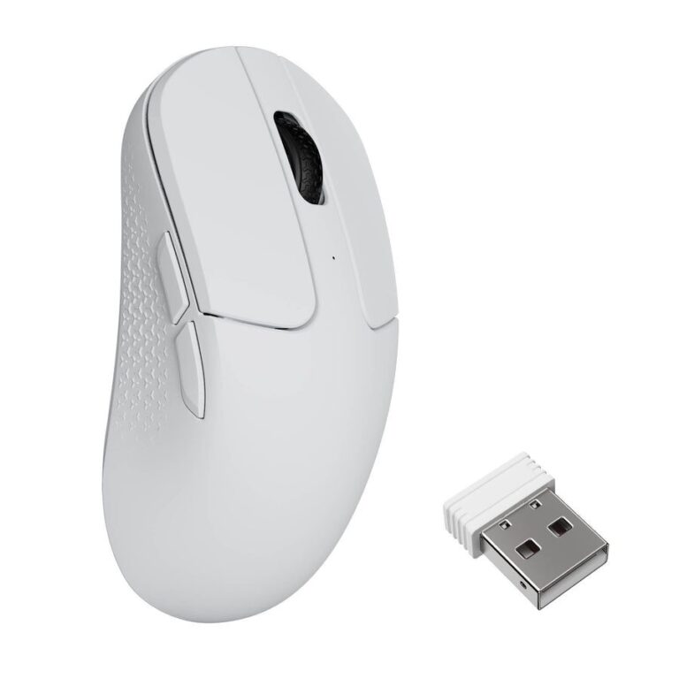 Keychron M3 Mini 8k (M3M-A24) White Wireless Mouse - 8K Polling Rate Ultra-lightweight