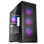 Kolink Unity Meshbay ARGB Midi ATX Tower Case - 400mm clearance (4 pre-installed fans & controller)