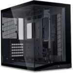Lian Li O11D Mini V2 BLACK - ATX PC GAMING CASE - IMPROVED AIRFLOW - GPU SUPPORT BRACKET