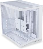 Lian Li O11D Mini V2 WHITE - ATX PC GAMING CASE - IMPROVED AIRFLOW - GPU SUPPORT BRACKET - Image 2