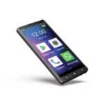 Maxcom MS601 4G Dual Sim 6" 4GB/64GB με Βάση Φόρτισης, Μεγάλα Εικονίδια και Κουμπί SOS Μαύρο - Image 4