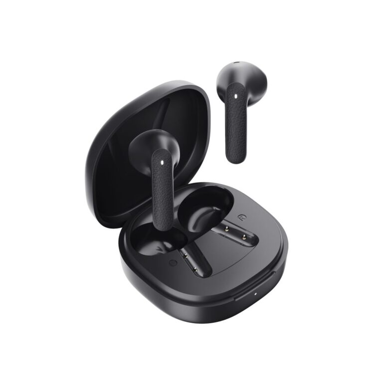QCY Air Dark Grey Semi-Ear TWS Earbuds