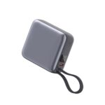 QCY PB10C Grey 10000mAh 35W PD fast charge power bank - Digital Display, Fireproof ABS+PC - Image 3