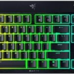 Razer BlackWidow V4 Low Profile HyperSpeed - Wireless / Bluetooth RGB Gaming Keyboard -Yellow Switch