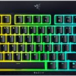 Razer BlackWidow V4 Low Profile Tenkeyless HyperSpeed - Wireless RGB Keyboard - Orange Switch