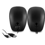 Yenkee YSP 2001BK Stereo Mini Ηχεία 2.0 6W Παροχή Ρεύματος μέσω USB-A Μαύρα - Image 3