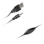 Yenkee YSP 2010BK Stereo Ηχεία 2.0 5W με Ξύλινη Καμπίνα και Παροχή Ρεύματος μέσω USB-A Μαύρα - Image 3