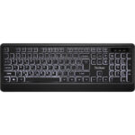 Ενσύρματο Πληκτρολόγιο Yenkee YKB 1025CS με Backlit Χαμηλού Προφίλ Αθόρυβα Πλήκτρα και 1.5m Καλώδιο USB Μαύρο - Image 2