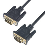 Καλώδιο VGA σε VGA Yenkee YVC 05 1080p/60Hz Gold Plated Black 1.5m