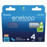 Μπαταρία Επαναφορτιζόμενη Panasonic eneloop BK-3MCDEC4BE 2000mAh mAh size AA Ni-MH 1.2V Τεμ. 4 με κουτί αποθήκευσης