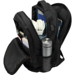 Τσάντα Yenkee YBB 1502 15.6" 20L με 3 Θήκες Αποθήκευσης και Θύρα για Powerbank (46x31x17 cm) Μαύρη - Image 2