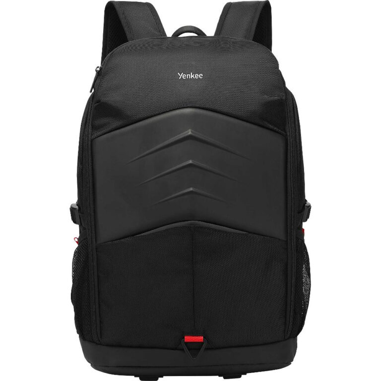Τσάντα Yenkee YBB 1503 15.6" 22L με 2 Θήκες Αποθήκευσης και Υδροφοβική Ενισχυμένη Κατασκευή για Προστασία των Συσκευών (48x32x16 cm) Μαύρη