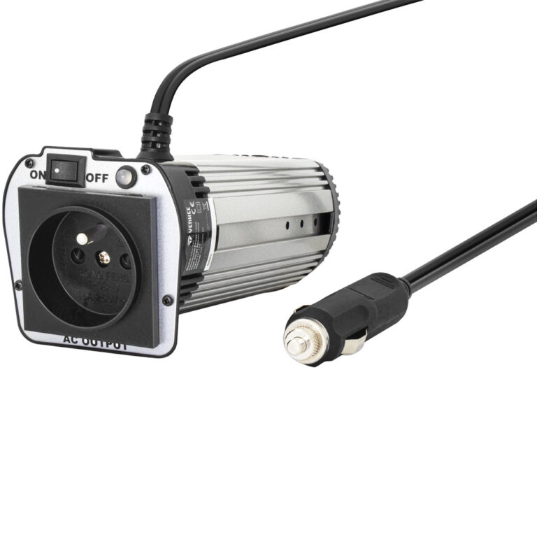 Φορτιστής Μετατροπέας 12V σε 240V Αυτοκινήτου Yenkee YAU 140 με 1 Έξοδο Σούκο 280W και Διακόπτη Ασφαλείας