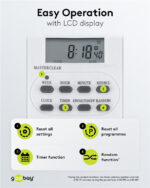 GOOBAY ψηφιακός χρονοδιακόπτης ρεύματος 51277, λευκός - Image 5