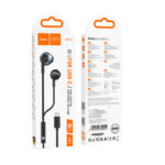 Hands Free Hoco M115 Sagacious USB-C Universal Earphones Hi-Fi Stereo με Μικρόφωνο Μαύρα 1.2m - Image 2