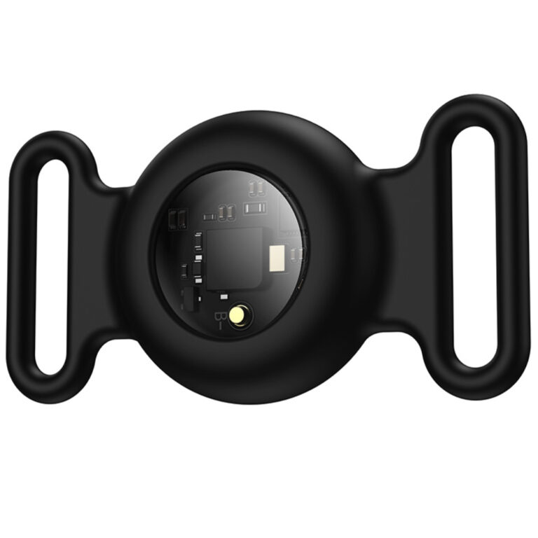 Hoco Tag E91C Tiger Anti-Lost Device Μόνο για iOS Συμβατό με Apple Find My Network με Βάση Στερέωσης για Κολάρο Κατοικιδίου