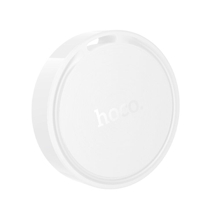 Hoco Tag E96A Anti-Lost Device για Android Συμβατό με Google Find My Device Λευκό
