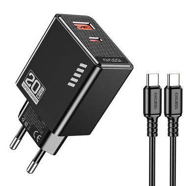KAKUSIGA φορτιστής τοίχου KSC-1240 με καλώδιο USB-C