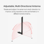 MERCUSYS ασύρματος USB αντάπτορας δικτύου MU6H, AC650, Dual Band, V 1.30 - Image 5