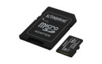 Microsd Kingston 64GB Canvas Select Plus Gen3 100mb/s A1 Card + Adapter