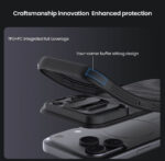 NILLKIN θήκη CamShield Pro για Apple iPhone 17 Pro Max, μαύρη - Image 3