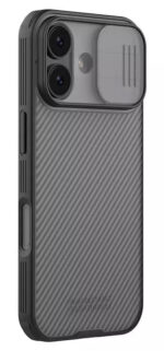 NILLKIN θήκη CamShield Pro για Apple iPhone 17, διάφανη/μαύρη - Image 4