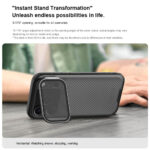NILLKIN θήκη CamShield Prop για Apple iPhone 17 Pro, διάφανη/μαύρη - Image 3