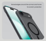NILLKIN θήκη Super Frosted Shield Pro Magnetic για Apple iPhone 17 Air, διάφανη/μαύρη - Image 3