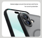 NILLKIN θήκη Super Frosted Shield Pro Magnetic για Apple iPhone 17, διάφανη/μαύρη - Image 3