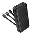 Power Bank Borofone BJ79A 20000mAh με 3 Καλώδια Φόρτισης USB-C