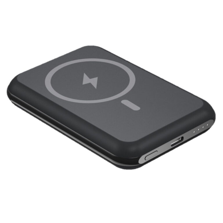 Power Bank Energizer QM5000 5000mAh 15W Fast Charge με 1xUSB-C Ασύρματη Φόρτιση 15W και LED Ένδειξη Μπαταρίας Μαύρο