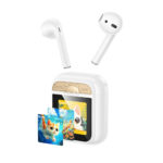 Wireless Hands Free Hoco EW86 Cat v5.4 300mAh 3.5 Ώρες Ομιλίας και Οθόνη Αφής Πολλαπλών Λειτουργιών Λευκά