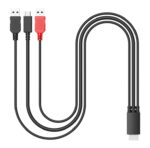 XP-PEN HDMI σε USB-C & 2x USB SPE40 για ταμπλέτα σχεδίασης, 1.5m, μαύρο - Image 5