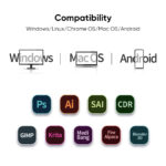 XP-PEN ταμπλέτα σχεδίασης με γραφίδα Deco 01 V3, 254x158.7mm, μαύρο - Image 5