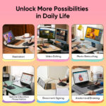 XP-PEN ταμπλέτα σχεδίασης με γραφίδα Deco 640, 160x90mm, μαύρο - Image 6